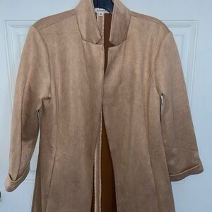 NWT- Elegant Tan Women's Coat